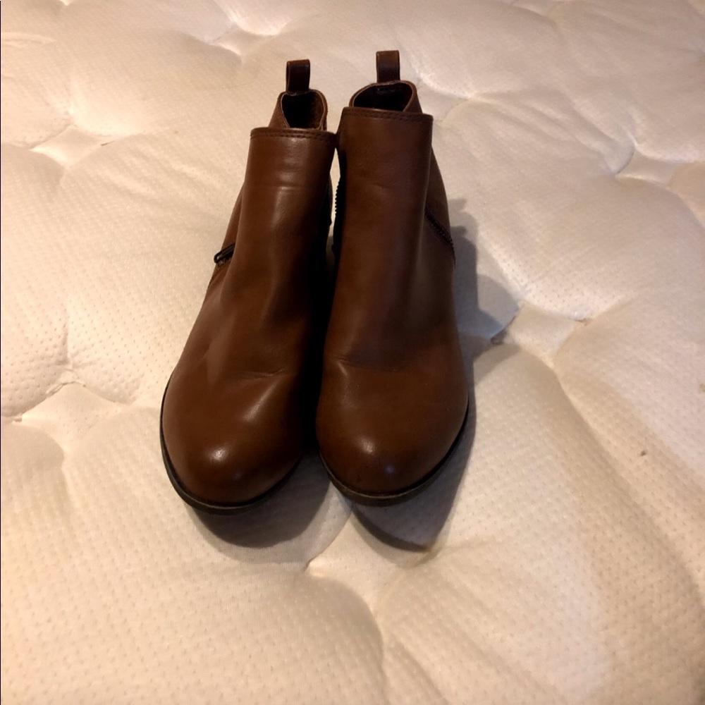 Booties wore once